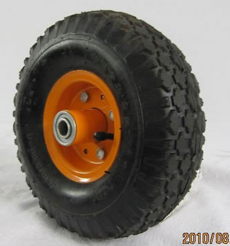3.50-4 solid rubber wheel for wheelbarrow
