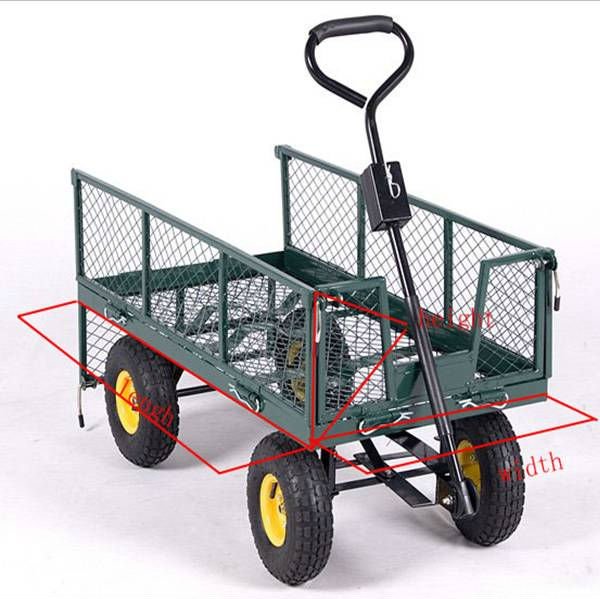 China suppliers hot sale GC1804P garden cart