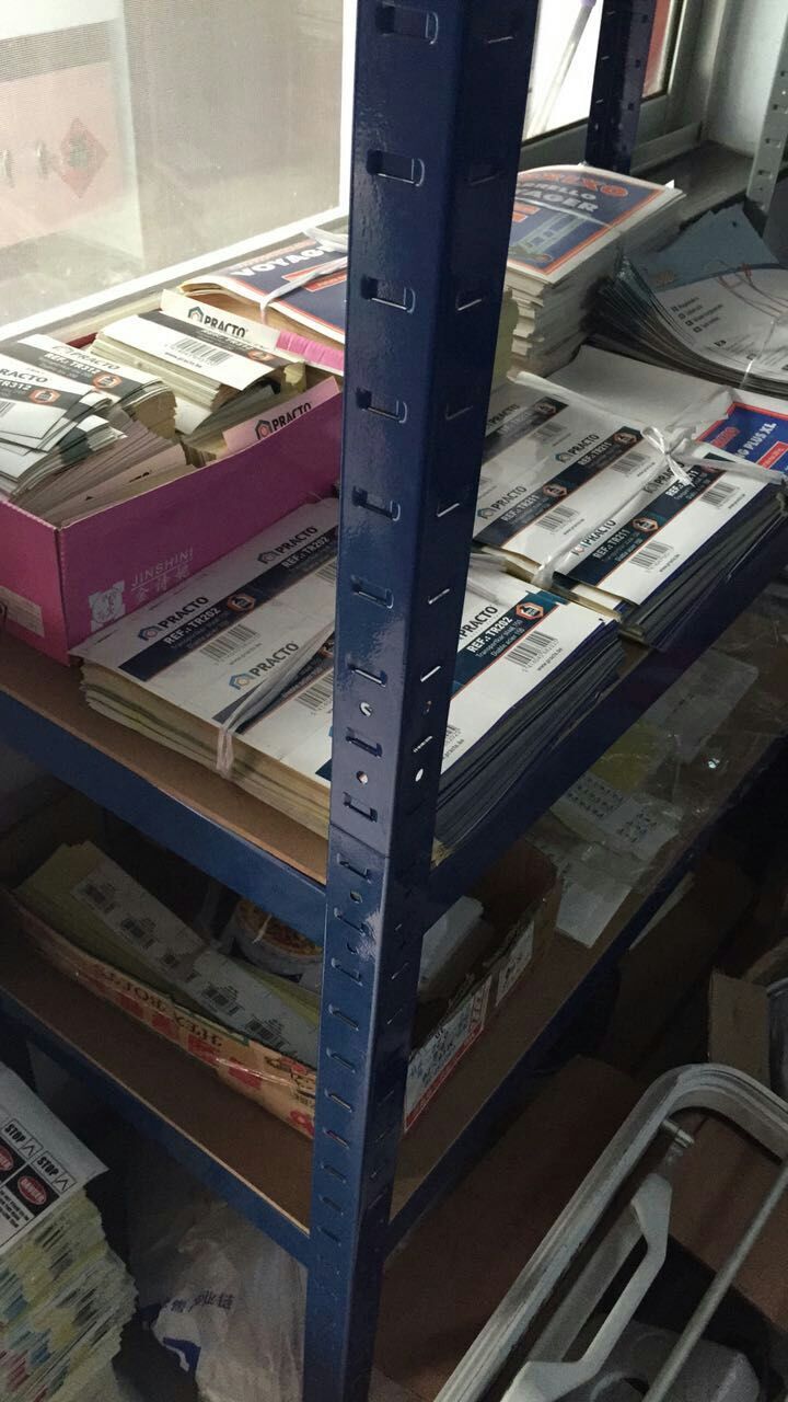 5 shelf boltless rack for warehouse stroage