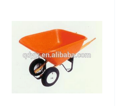 two wheels heavy duty wheelbarrows for sale plastis tray wheelbarrow WB9600